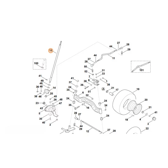STIHL  Wałek 6170 763 3500